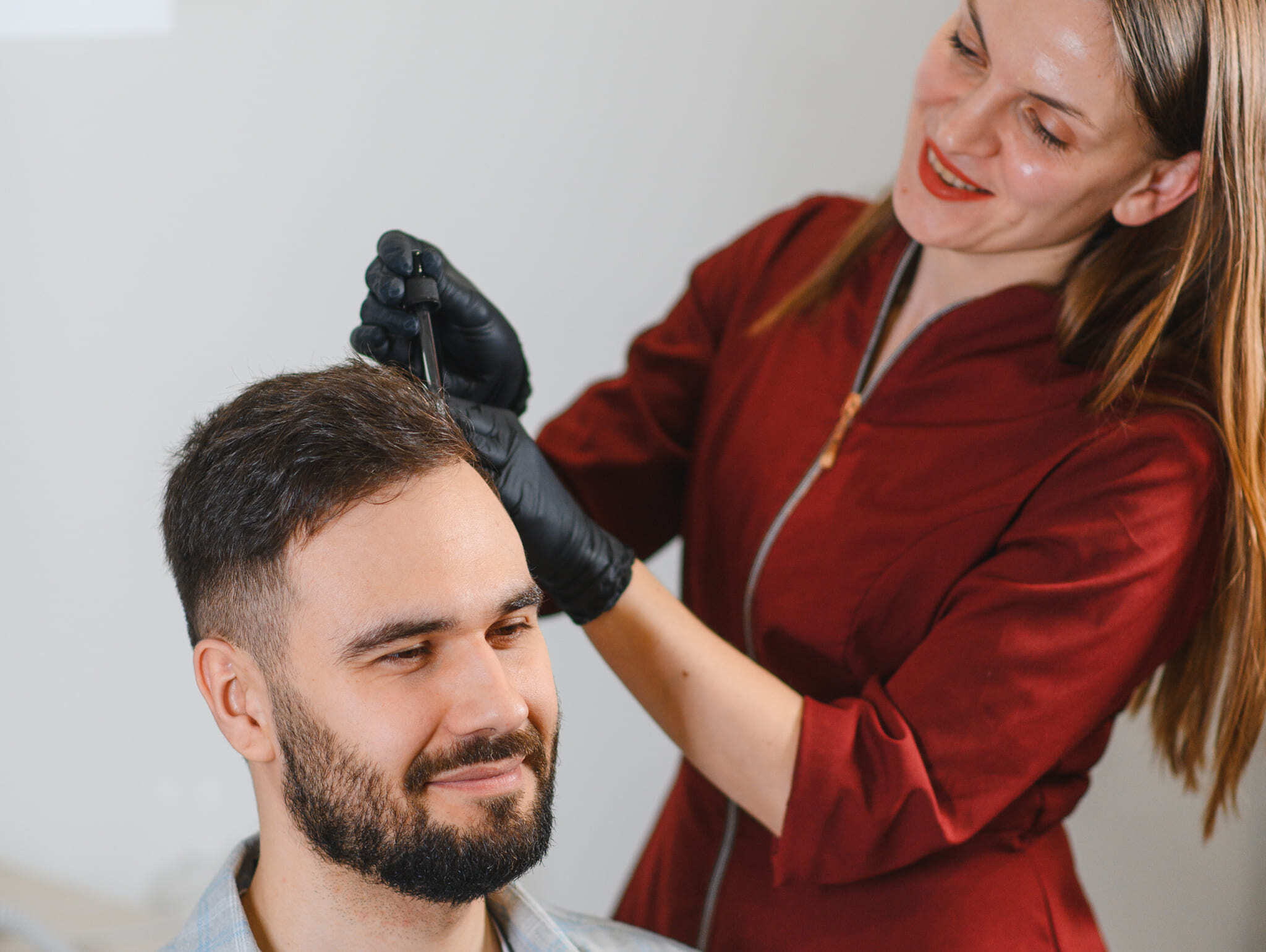 Scalp treatment for healthy hair at Elysian Salon and Spa Vero Beach